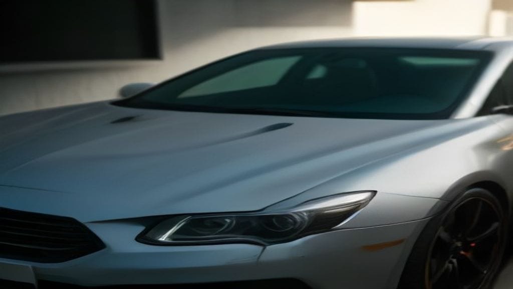 car polishing glossy paint